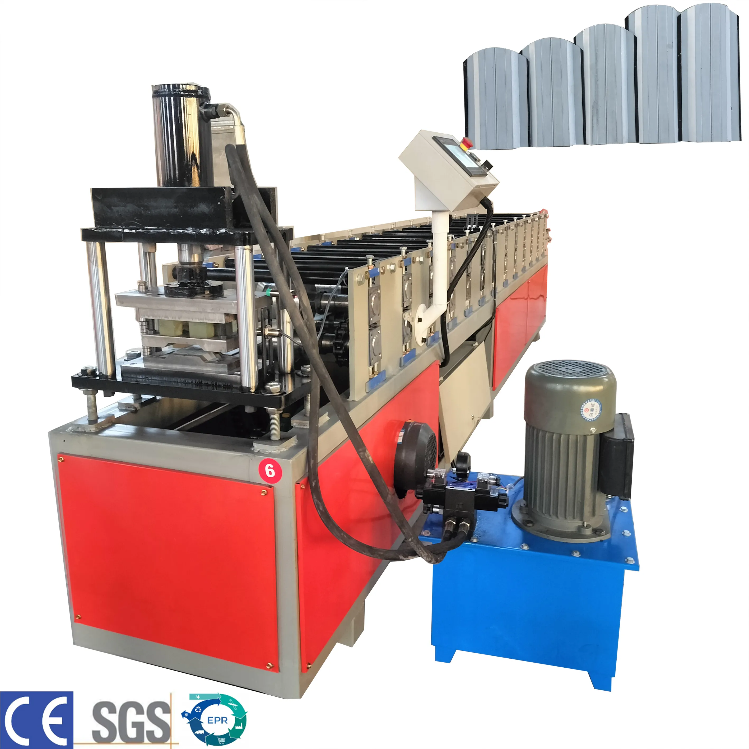 Automatic Metal Steel Fencing Roll Forming Making Machine /Fence Sheet Roll Forming Machine
