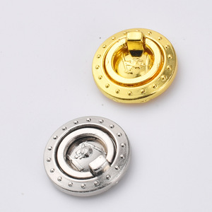 Chinese Style Ring Cabinet Handle Zinc Alloy <b>Silver</b> Gold Durable <b>Drawer</b> Wardrobe Door <b>Knob</b> Single Hole - Product Image 2