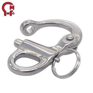 <span class=keywords><strong>Manille</strong></span> pivotante HLM certifiée ISO haute résistance pour équipement de plongée et assemblage d'équipement de camping - Product Image 4