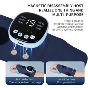 Wireless EMS Hand <b>Heating</b> <b>Pad</b> Wrap Rechargeable Hot Compress Wrist Guard Support Band Electric Heated Wrist <b>Massager</b> - Product Image 6
