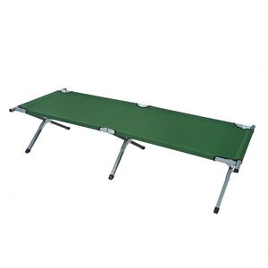 QM Custom Logo Portable Outdoor <b>Foldable</b> <b>Cot</b> with Oxford Fabric and Bag for Camping All Seasons 1mm Thick - Product Image 2