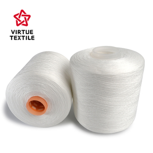 Sợi <span class=keywords><strong>Polyester</strong></span> 100% xơ sợi xoắn 32s/1 30/1 Sợi <span class=keywords><strong>Polyester</strong></span> xơ sợi xoắn vòng - Product Image 6