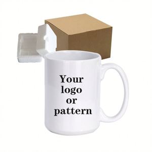 11Oz Sublimation <b>White</b> 350Ml Top Grade Ceramic <b>Coffee</b> <b>Mug</b> Colorful Inner and Handle Coating Customized Logo Acceptable - Product Image 2