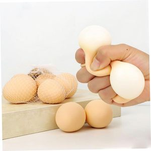 2026 New Squeeze Toys Egg Squishy Stress Relief <b>Fidget</b> Toy Pinch TPR Sensory Toy Anti Stress Ball for ADHD Adults - Product Image 1