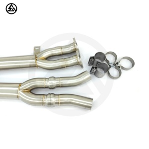 Système d'échappement en acier inoxydable CSZ hautement recommandé pour BMW X3M F97 & X4M F98 Single Midpipe 3.0T S58 Expédition rapide - Product Image 4