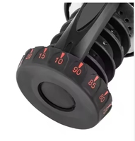 Ensemble d'haltères réglables TOPTONS, disponible en 24 kg/40 kg, idéal pour la salle de sport et l'entraînement physique commercial