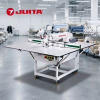 Machine à coudre industrielle à lit plat programmable CNC automatique JTK9F-90A, haute vitesse, double moteur à vis, compatible RFID et IoT