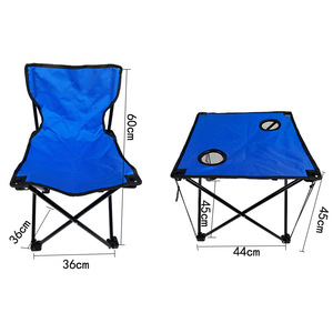 Table de camping confortable de coussin et chaise pliante de combinaison avec la chaise <span class=keywords><strong>4</strong></span> - Product Image 4