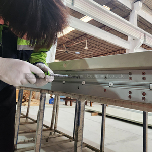 Nhà Máy Tùy Chỉnh Liên Tục Geared Nhôm Bản Lề Nhiệm Vụ Nặng Nề Cửa 300Kg Tải Chống Trộm Ép Đùn Nhôm Hồ Sơ - Product Image 5