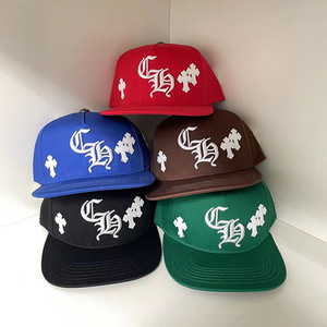 Casquette Trucker Ch Hearts en maille respirante avec broderie – Unisexe, pour sports de plein air et loisirs, streetwear haut de gamme, style baseball - Product Image 4