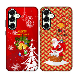 Buon natale Santa alce orso bianco carino castello regalo pupazzo di neve sublimazione cassa del telefono per Samsung galaxy S25 <span class=keywords><strong>ultra</strong></span> - Product Image 1