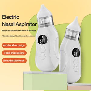 Aspirador nasal eléctrico para bebés con cabezal de silicona de grado alimenticio que resuelve el problema de la congestión nasal del bebé - Product Image 5