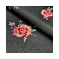 Vente en gros de tissu en mousseline de soie à bulles imprimé de fleurs en polyester/tissu imprimé floral en soie pour les vêtements tissés