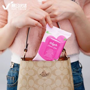 Caych tisu feminin Organik portabel, perbaikan Vitamin E tisu kebersihan wanita untuk penggunaan intim - Product Image 3