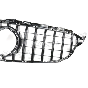 Calandre avant de voiture style GT pour Mercedes-Benz W205 C205 2019-2021 C220 C250 C200 C300 Accessoires de tuning sport - Product Image 2