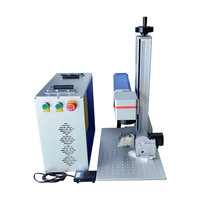 Mesin Pengukir & Penanda Laser Galvo RF CO2 Portabel 40W Baru dengan Dukungan DXF untuk Kayu, Jeans, Kulit - Akurasi Tinggi Ezcad