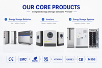 Sistema de Almacenamiento de Energía en Baterías BESS ESS, 30kWh, 50kWh, 100kWh, LiFePO4, 48V, 51.2V, Contenedor de Energía Comercial e Industrial