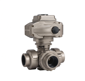 วาล์วบอลมอเตอร์ไฟฟ้า COVNA UPVC แบบสองทาง ข้อต่อคู่ ชนิดโมดูเลต 4-20mA วาล์วบอลไฟฟ้า วาล์วบอล PVC 1/2 - Product Image 2