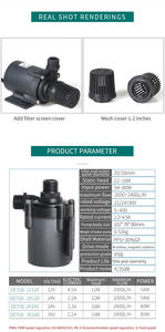 <span class=keywords><strong>Pompe</strong></span> à eau murale DC à vitesse variable, mini, <span class=keywords><strong>pour</strong></span> aquarium, bain, drainage, petit réservoir, 12V, 24V, refroidissement - Product Image 2