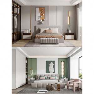 Juego de Muebles de Dormitorio Personalizados con Armario de Madera y Mesa de Noche, Diseña Toda tu Casa - Product Image 6