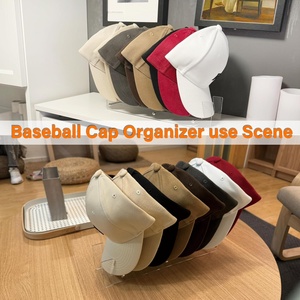 New Design Acrylic Baseball Cap Holder Portable <b>Hat</b> Display <b>Stand</b> for Organizer - Product Image 4