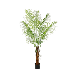 Palmier artificiel de grande taille de haute qualité 1,8 m, plante en <span class=keywords><strong>pot</strong></span> décorative, bonsaï pour décoration intérieure et extérieure - Product Image 4