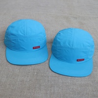 Casquette de course à 5 panneaux personnalisable avec logo OEM, légère, pour sports de plein air, séchage rapide, visière plate, ajustable, vente en gros de couvre-chefs