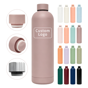 Fashion Slim Mouth Water <b>Bottle</b> 304 Steel Rubber Paint Insulated Eco Friendly Reusable Office Student Water <b>Bottle</b> - Product Image 5