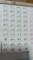 Set Mahjong Tema Golf Amerika 2026, 160 Buah, 2 Lapis Akrilik, Ubin Mahjong Bermotif Tongkat Golf dengan Ukiran Khusus
