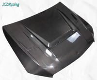 Couvercle de moteur de voiture en fibre de carbone AR pour Mercedes-Benz W205 C43 2014-2021