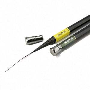 Canne à pêche télescopique en carbone à action rapide, ultra-courte (1,8m-6,3m), pour la pêche à la mouche en lac et en ruisseau, pour carpes et barres d'eau douce - Vente en gros - Product Image 4