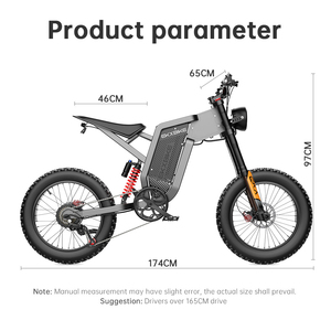 Bicicleta Eléctrica X21 para Montaña/Todoterreno, Batería de 35Ah/30Ah, 2000W, Suspensión Completa, Envío Gratuito desde Almacén en la UE/Reino Unido, Bicicleta Eléctrica de Montaña de 35Ah, 30Ah F - Product Image 3