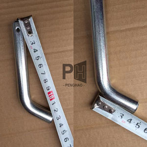 Goupille d'attelage de remorque Steedl 5/8 pouces zingué Druable avec clip, attelage de sécurité coudé goupilles d'attelage rapide OEM creuses - Product Image 6