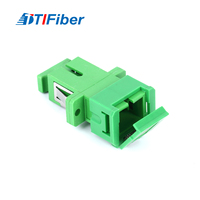 Adaptador de Fibra Óptica LC UPC SM SX DX Macho Hembra Directo de Fábrica, Verde, Azul o Color Personalizado para Redes de Telecomunicaciones