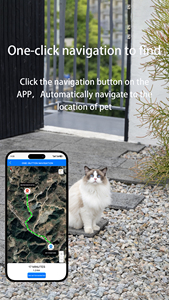 جهاز تتبع GPS للكلاب بتقنية 4G، طوق تعقب للحيوانات الأليفة، جهاز تتبع صغير للكلاب والحيوانات الأليفة بتقنية 4G - Product Image 4