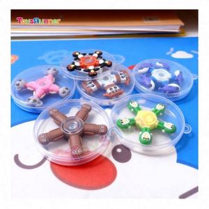Juguete Antiestrés Personalizable, Spinner de Plástico No Tóxico, Ayuda Sensorial 3D para la Concentración, Fidgets Pequeños para Escritorio, Silenciosos, para Adultos y Niños - Product Image 1