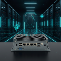 Mini PC Intel Celeron J6412 4x 2.5GbE LAN I226-V 7 USB Compatible con PfSense OPNsense Router de Red Firewall