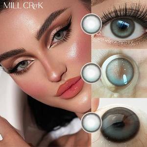 <span class=keywords><strong>Lentilles</strong></span> <span class=keywords><strong>de</strong></span> <span class=keywords><strong>contact</strong></span> brunes naturelles à grands yeux, matériau HEMA souple, nouveau design, vente en gros, commande en gros - Product Image 3