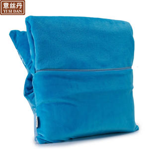 Juego de Manta y Almohada de Felpa con Diseño de Dibujos Animados Yisidan, Cálido para Invierno, Rectangular, Diseñado a Medida para Uso en Cama - Product Image 2