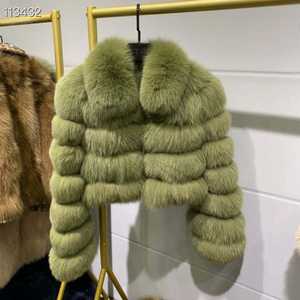 Produttore all'ingrosso soffice alla moda cappotto <span class=keywords><strong>di</strong></span> <span class=keywords><strong>pelliccia</strong></span> calda e spessa camicia su misura <span class=keywords><strong>vera</strong></span> <span class=keywords><strong>pelliccia</strong></span> <span class=keywords><strong>di</strong></span> <span class=keywords><strong>volpe</strong></span> per le signore - Product Image 4