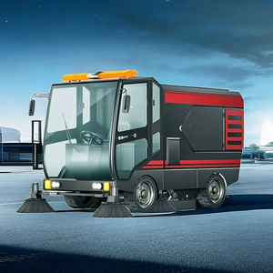 Easy Walk Behind Motor <b>Brush</b> Park Road Cleaning Sidewalk Push <b>Power</b> Street Industrial Floor - Product Image 3