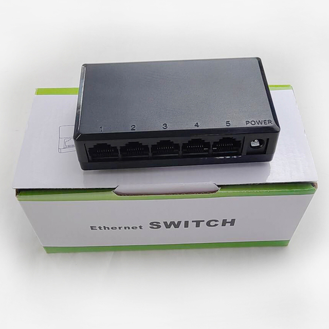 Wall Mount & Desktop Network Switch Hub 5 Port Gigabit Ethernet Splitter,Ethernet Switch,Plug & Play