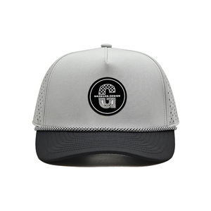 Gorra de Béisbol Deportiva Personalizada de Marca de Alta Gama, Popelina Dobby, Impermeable de 4 Niveles, Diseño de Malla de Cinco Medias, Material TPU Ajustable - Product Image 3
