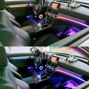 Kit d'éclairage d'ambiance intérieur de voiture LED Symphony 64 couleurs pour Honda Accord (10e génération) 2018-2022, accessoires de bande lumineuse d'ambiance - Product Image 2