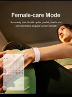Bracelet intelligent sans écran, analyse de la santé cardiaque par ECG, étanche IP68, longue durée de vie de la batterie, moniteur de fréquence cardiaque unisexe