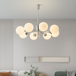 Modern Minimalist Bauhaus Style Magic Bean Lamp Nordic Cream Vintage Creative for Living Room <b>Dining</b> Room Pendant <b>Lights</b> - Product Image 4