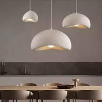 Lampe suspendue de style japonais Wabi Sabi, lustre pour salon, restaurant, lampe de plafond moderne, luminaire suspendu design pour bar