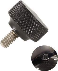 Tornillo de Asiento de Motocicleta de Aluminio de 1/4" 20 con Rosca Billet Cromada para Harley Davidson 1986-2024, Paquete de 2 - Product Image 5