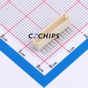 HCZZ0002-11 Wire-to-Board Pin Header Bent Lead Through Hole,P=1.5mm Connector 1x11P 1.5mm Right Angle Insert ZH - Product Image 1