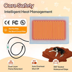 Tapis chauffant pour animaux de compagnie, moderne, doux et chaud, très vendu aux États-Unis, pour chiens, utilisation hivernale - Product Image 3